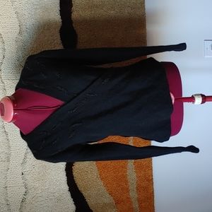 Vintage Wool Beaded Sweater